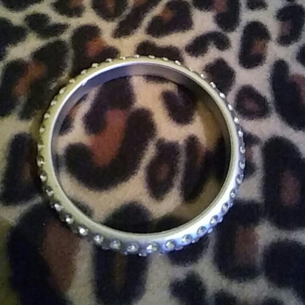 Brand New Silver Rhinestone Bracelet